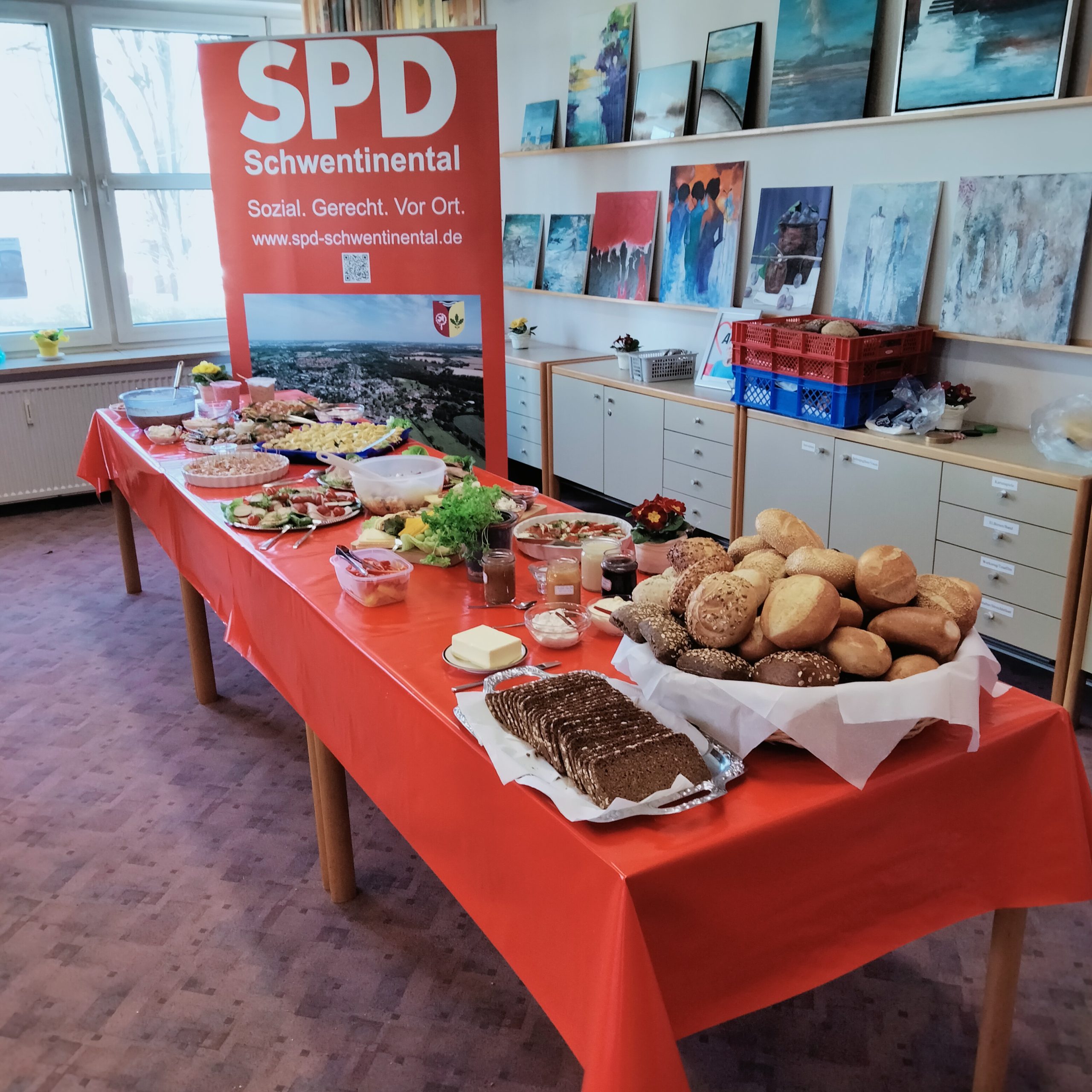 SPD-Frühjahrs-Frühstück fand wieder großen Anklang